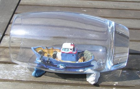 Ship in a glass